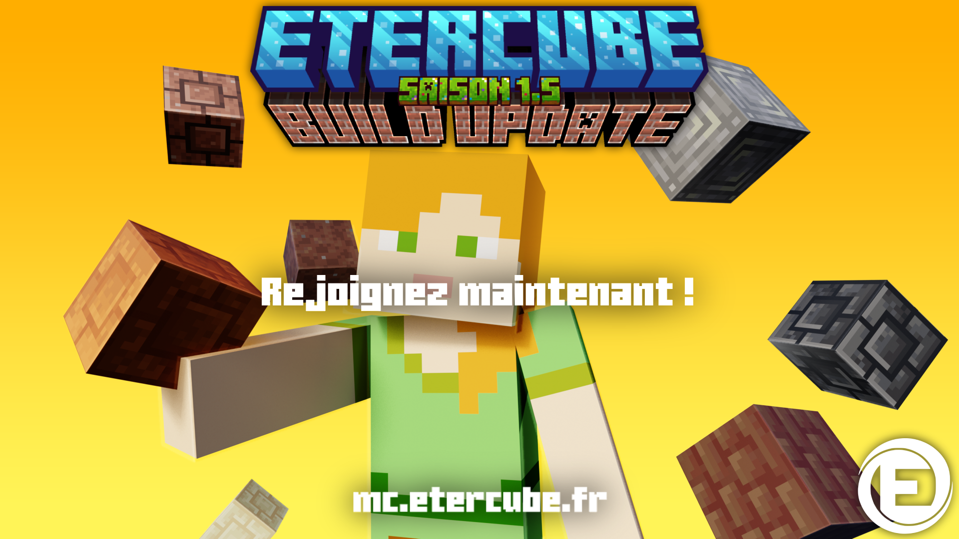 Affiche de la build update